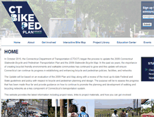 Tablet Screenshot of ctbikepedplan.org